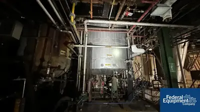 USED Four Corp 2,100 Gal Four Corp Reactor, Alloy 20, 100/100#