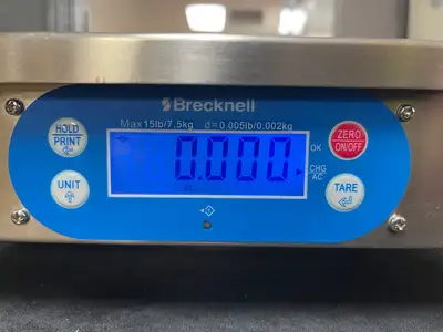 Used Brecknell Used Brecknell 6720U POS Retail Checkout 15lb Stainless Deli Grocery Scale Food Scales Illinois US | Falcon Restaurant Supply #1375681