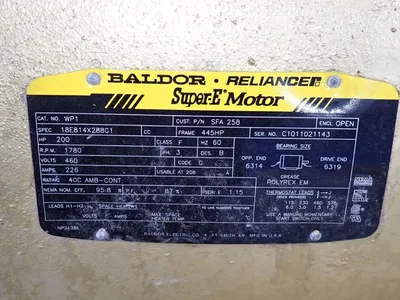 USED BALDOR WP1