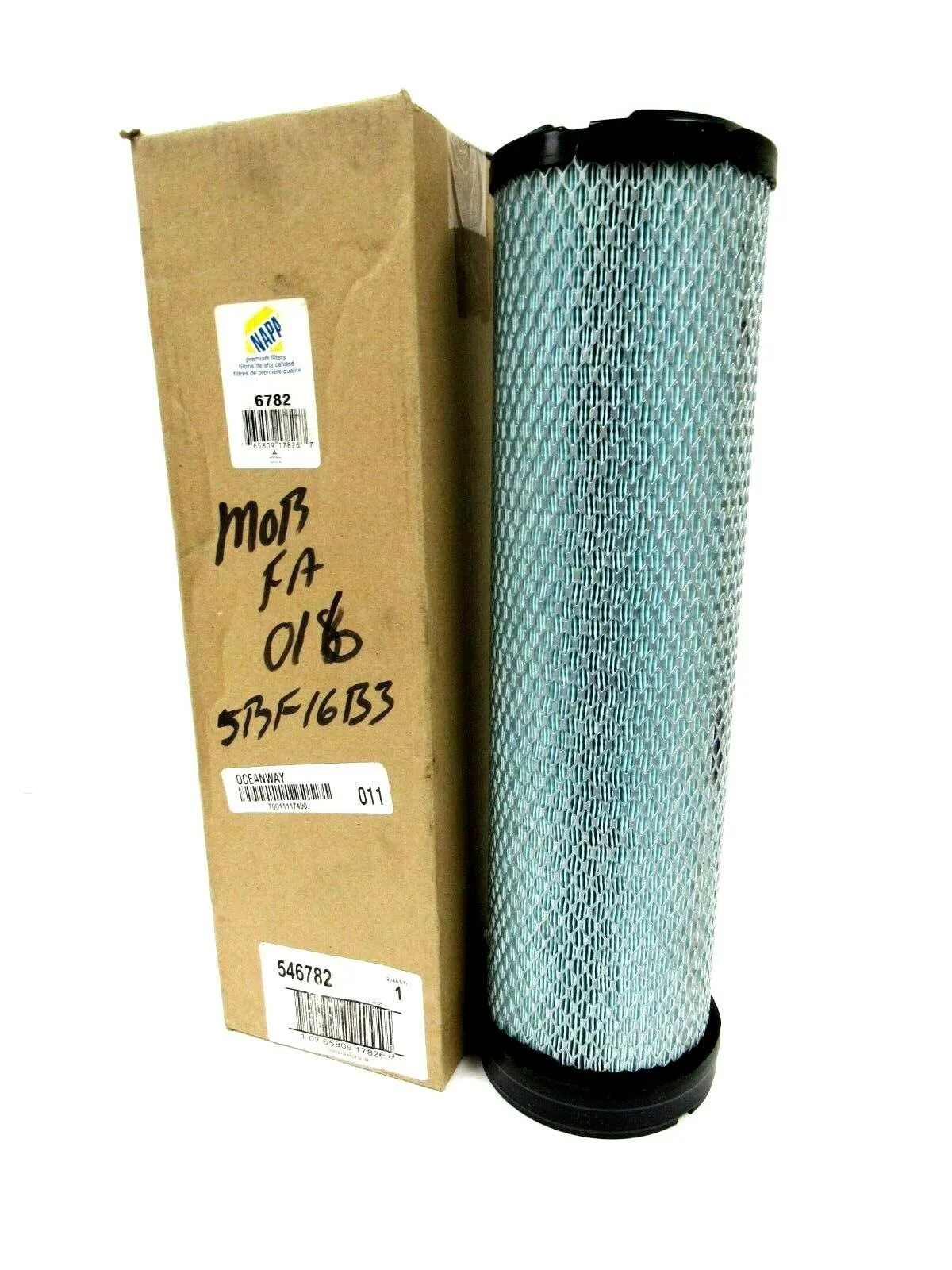 NEW NAPA 6782 AIR FILTER 546782