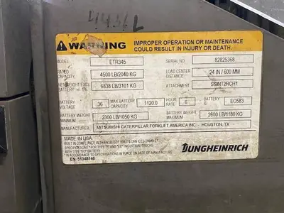 Used 2019 JUNGHEINRICH ETR345 Reach Trucks Illinois US | Somerset Equipment Sales #1546187