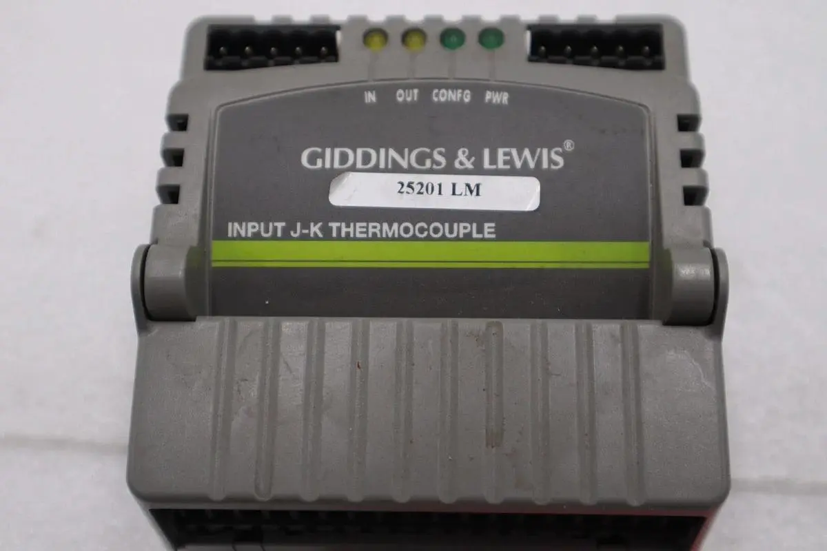 Giddings & Lewis M.1301.9806 R2 Input J-K Thermocouple Temperature STOCK 1487A