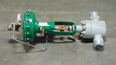 DFT / Fisher Size 2X3/4X2 Valve / Actuator Assembly Type 657 Size 34 Used
