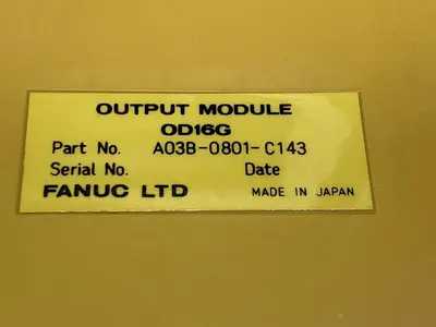 USED FANUC A03B-0801-C143