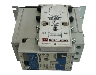 USED CUTLER HAMMER W200M2CFC STARTER 120V 60HZ 1A96695C01