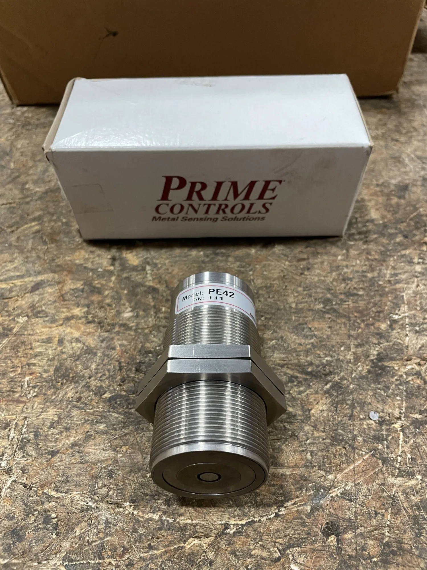 Prime Controls PE42 Pulser Double Sheet Sensor -NIB