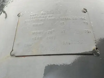 8,000 CFM ZEKS MODEL #8000HDF MIST ELIMINATOR VERTICAL TANK: STOCK #23052