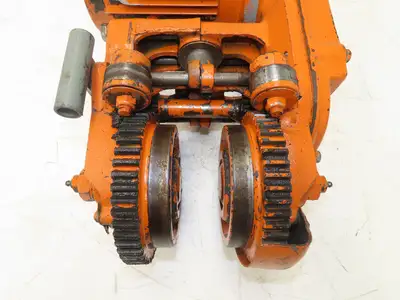 Cleveland Tramrail Underhung Bridge Crane Motorized End Truck Drive WA 5" Wheels