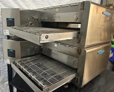 Turbochef Stackable Hi-Speed Conveyor Ovens -Double stacked