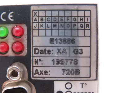 Infranor E13886 Servo Drive Amplifier Module AXE 720B