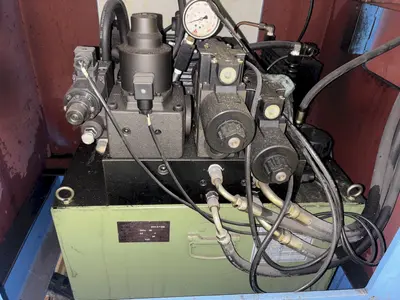 11,000 LBS X 51" SEN FUNG MODEL #UC4A MOTORIZED COIL REEL UNCOILER & COIL CAR: STOCK #23646