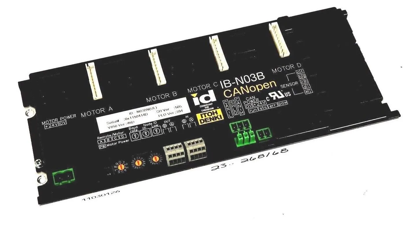 NEW ITOH DENKI IB-N03BN REMOTE MOTOR MODULE IBN03BN
