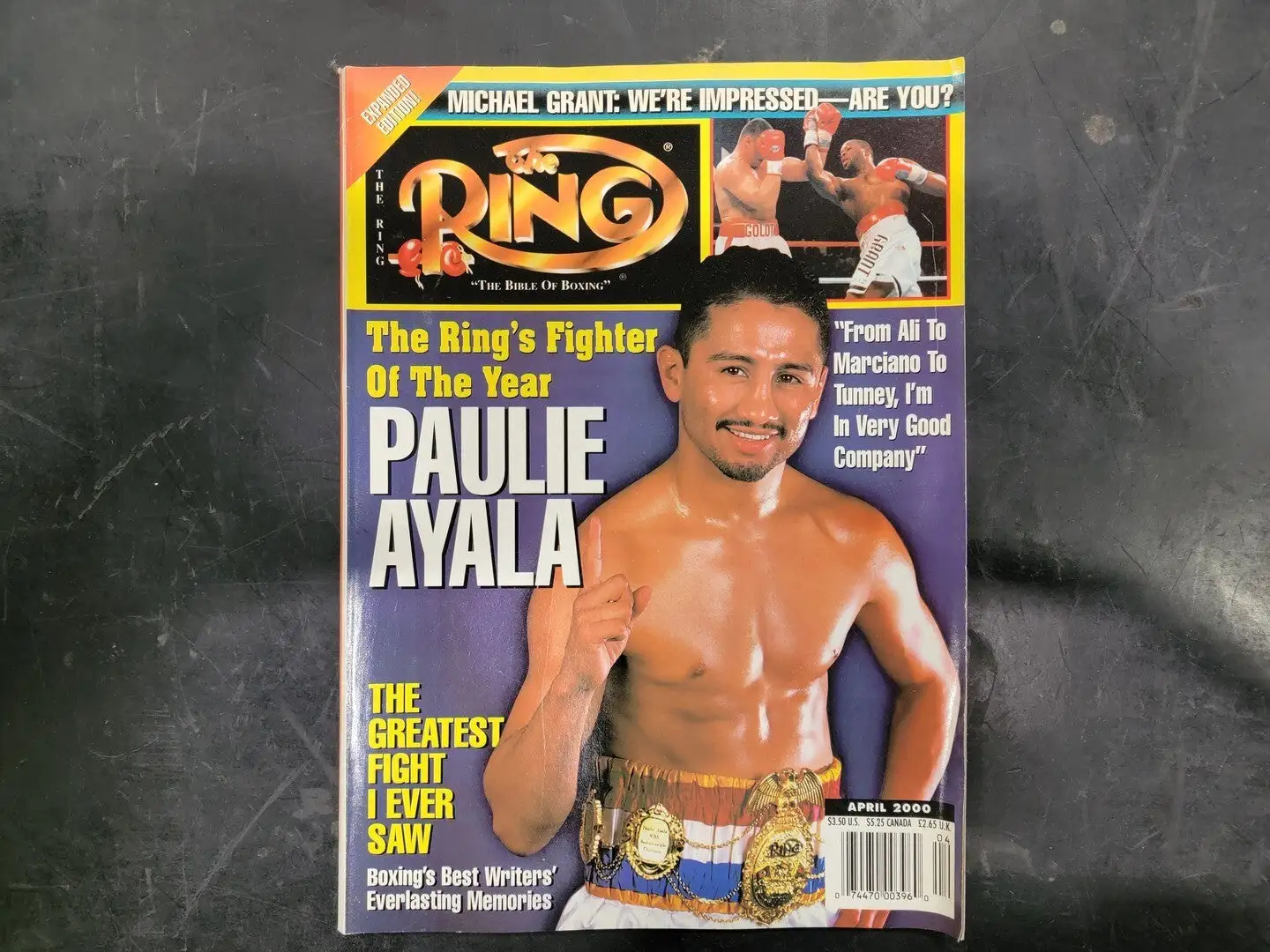 USED THE RING APRIL 2000