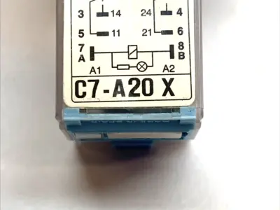 Used IDEC Relay Socket w/ Releco C7-A20X DPDT 10A 24VDC LOT OF 2 Misc Electrical & Power Parts Michigan US | Maverick Industrial Sales #1402047