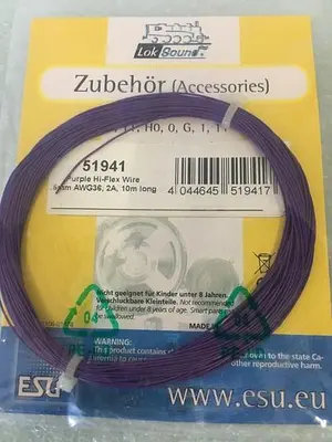 LOKSOUND 51941 PURPLE HI-FLEX WIRE
