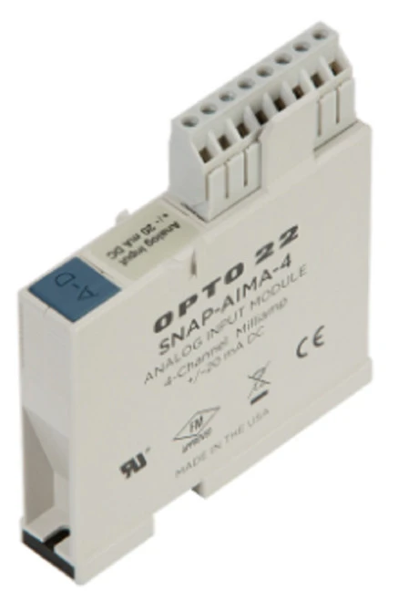 Opto 22 SNAP-AIMA-4 SNAP 4-Ch -20mA to +20mA Analog Current Input Module [Refurbished]