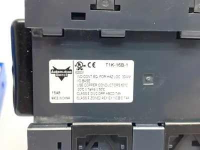 T1K-16TD2-1 | Automation Direct  Terminator I/O Output Module with T1K-16B-1 Base - Used
