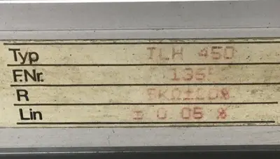 USED NOVOTECHNIK TLH450