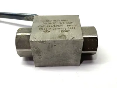 415902 | Stainless Steel Ball Valve 2-Way PN400 DN 10/12 3/8" BSP SHELFWARE - New Other