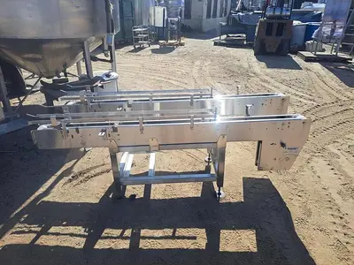 Conveyor, Trans Automation Technologies, 3.5" x 7', Stainless Steel Frame #5512924