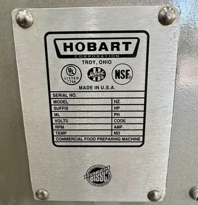 Used 1999 HOBART D340 Planetary Mixers Ohio US | Palm Beach Restaurant Equipment, LLC #1421244