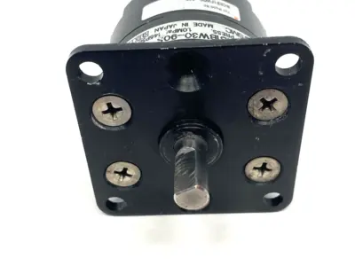 Used SMC Pneumatic Rotary Actuator, Single Vane, Double Shaft, 30mm Rotary Actuators Michigan US | Maverick Industrial Sales #1394887