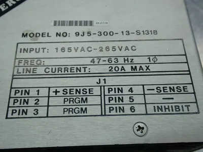 Used POWERTEC INC 9J530013S1318 DC Power Supplies Ohio US | HGR 24 #1070188