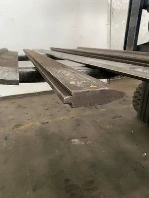 7'2"(86")PRESS BRAKE TOP 45 DEGREE MALE DIE. STOCK # 0874824