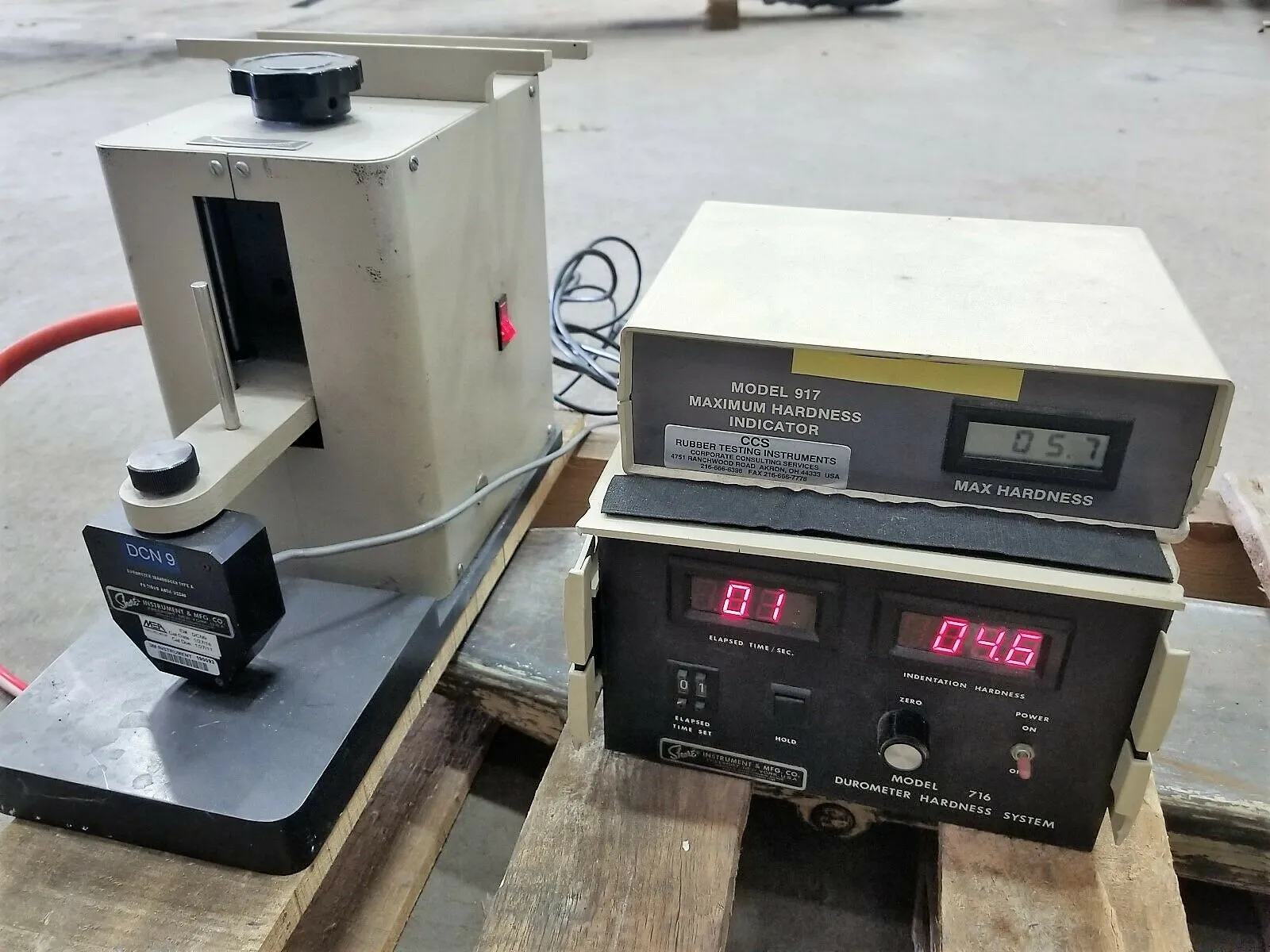 Used SHORE INSTRUMENT & MFG. _UNKNOWN_ Hardness Testers West Virginia US | Cooper Industries #1409286