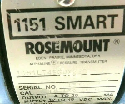 NEW ROSEMOUNT 1151LT4SG0X22D PRESSURE TRANSMITTER