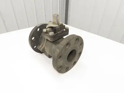 Flow-Tek F30 2-1/2" Class300 Flanged 2pc WCB Body Ball Valve 740psi 316SS Ball