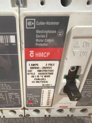 CUTLER-HAMME HMCP007C0C Circuit Breakers | ESS Industrial Equipment Sales (4)