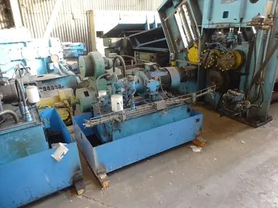 USED WMW ROLLER LEVELER - METAL FLATTENING MACHINE 2200X40