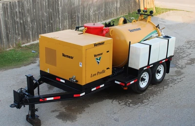 Used 2009 VAC TRON LP555SDT Hydro Excavators Texas US | Roll Off Truck World #1492016
