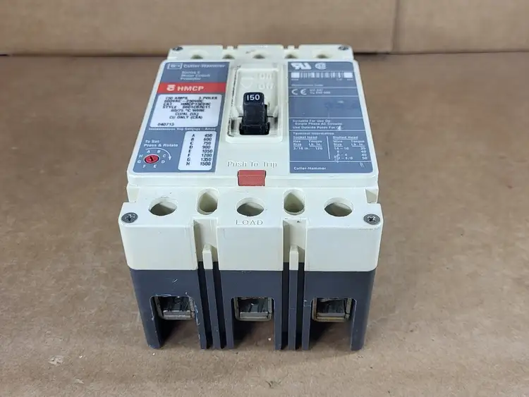 Used CUTLER-HAMMER HMCP150T4C Switchgears British Columbia CA | Lenmark #409318
