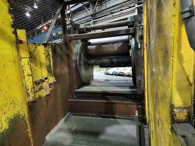 52” x .100” x 35,000 Lb. Stamco Double-Loop Slitting Line