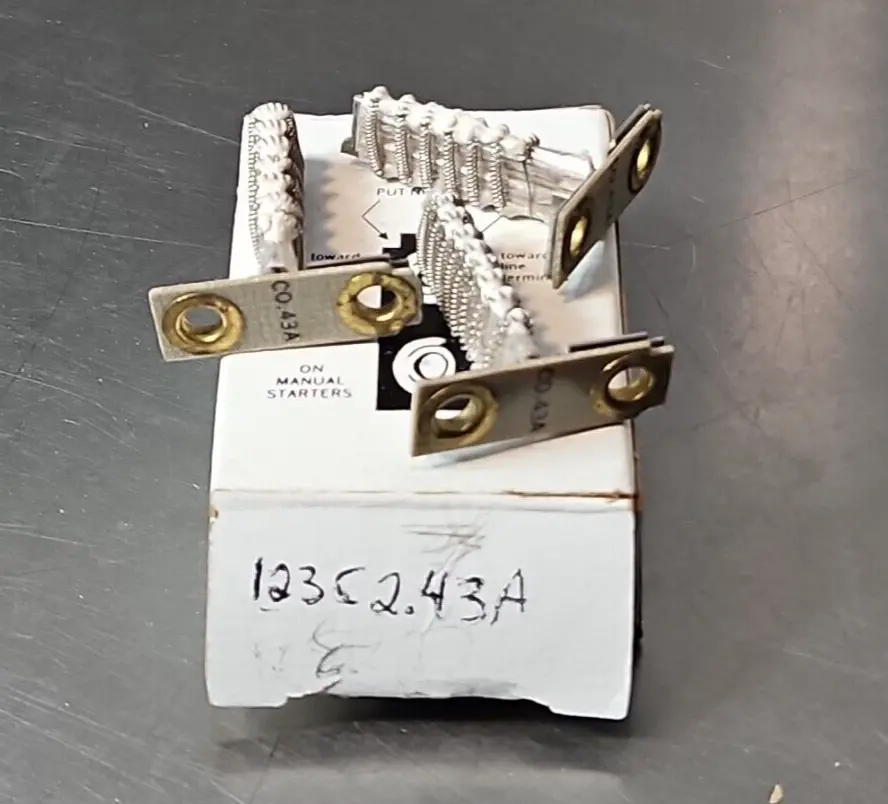 General Electric 123C2.43A Overload Relay Heater Element. Loc4C4