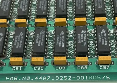 USED GENERAL ELECTRIC 44A719326-G01 256K D-RAM BOARD DRM03 44A719252-001