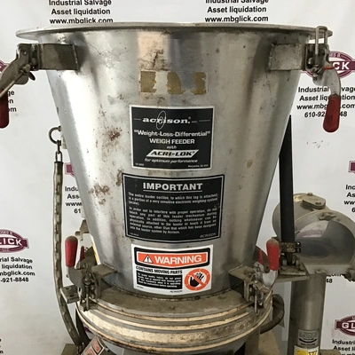Acrison 405-200-75-170-0-EE Weight Loss Differential Weigh Feeder