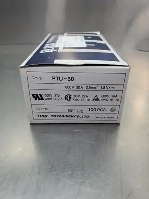 TOGI PTU-30 600V 30A Terminal Block. 4E-17