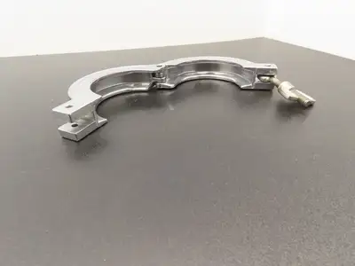 MKS Instruments 100312906 Aluminum Wing Nut Clamp NW 50 ISO-KF Flange Lot of 6