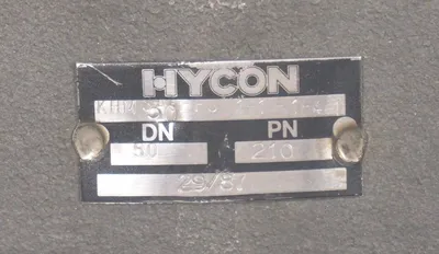NEW HYCON KHMSAE-F3 CONTROL VALVE DN: 50, PN: 210