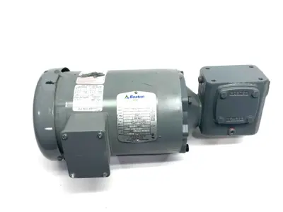 New | in-Stock Boston Gear C-Face AC Motor w/ F713-30KPT-B5-J6 Gear Reducer 30:1 Gearmotors Michigan US | Maverick Industrial Sales #1395051