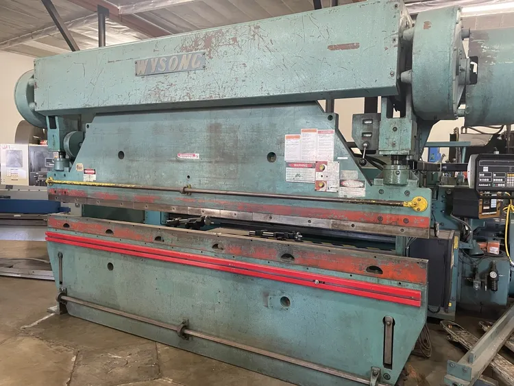 Used WYSONG 90-10 Press Brakes California US | Wheeler Machinery Sales #895133