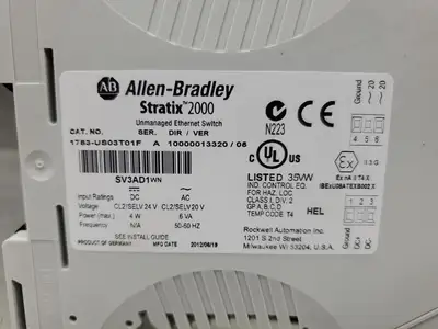 USED ALLEN-BRADLEY 1783-US03T01F SER A DIR/VER 10000013320/05