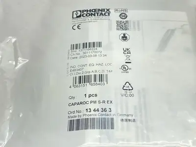 NEW PHOENIX CONTACT POWER FEED-IN MODULE 1344363