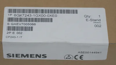 NEW SEALED SIEMENS 6GK7-243-1GX00-0XE0 COMMMUNICATION PROCESSOR 6GK72431GX000XE0