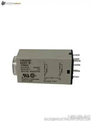 Used OMRON H3Y-2- Relays & Switches Kentucky US | Industrial Parts R Us Inc. #1390488