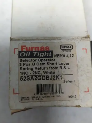 New | in-Stock FURNAS 52SA2GDBJ2K1 Miscellaneous Equipment (Electrical & Power) Ohio US | Surplus Asset Holdings #1237860