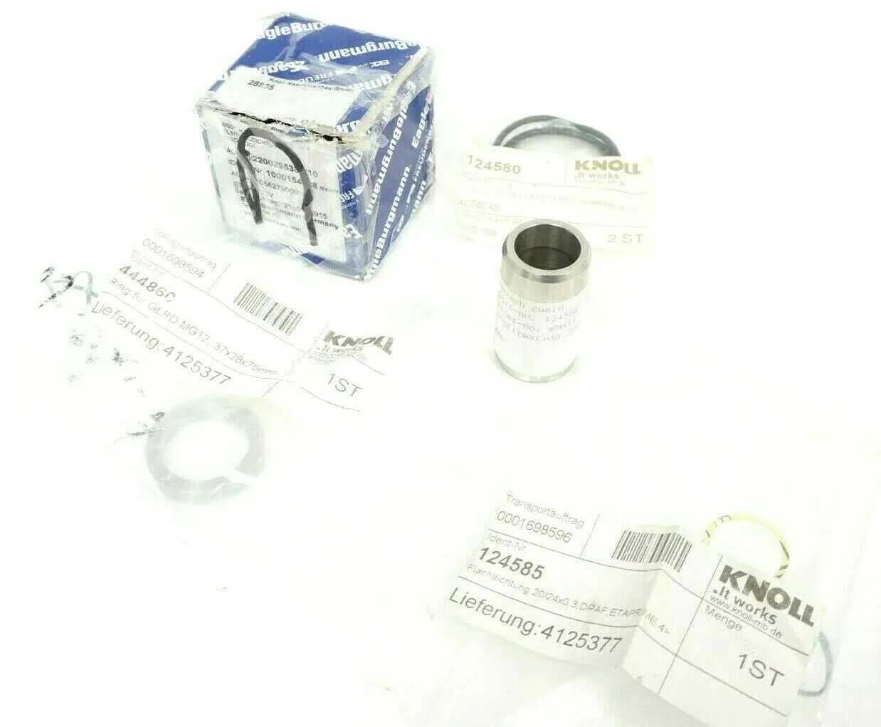 NEW KNOLL 124402 SEAL FOR SIDE CAR PUMP KIT 124588 444860 124585 28835 124580